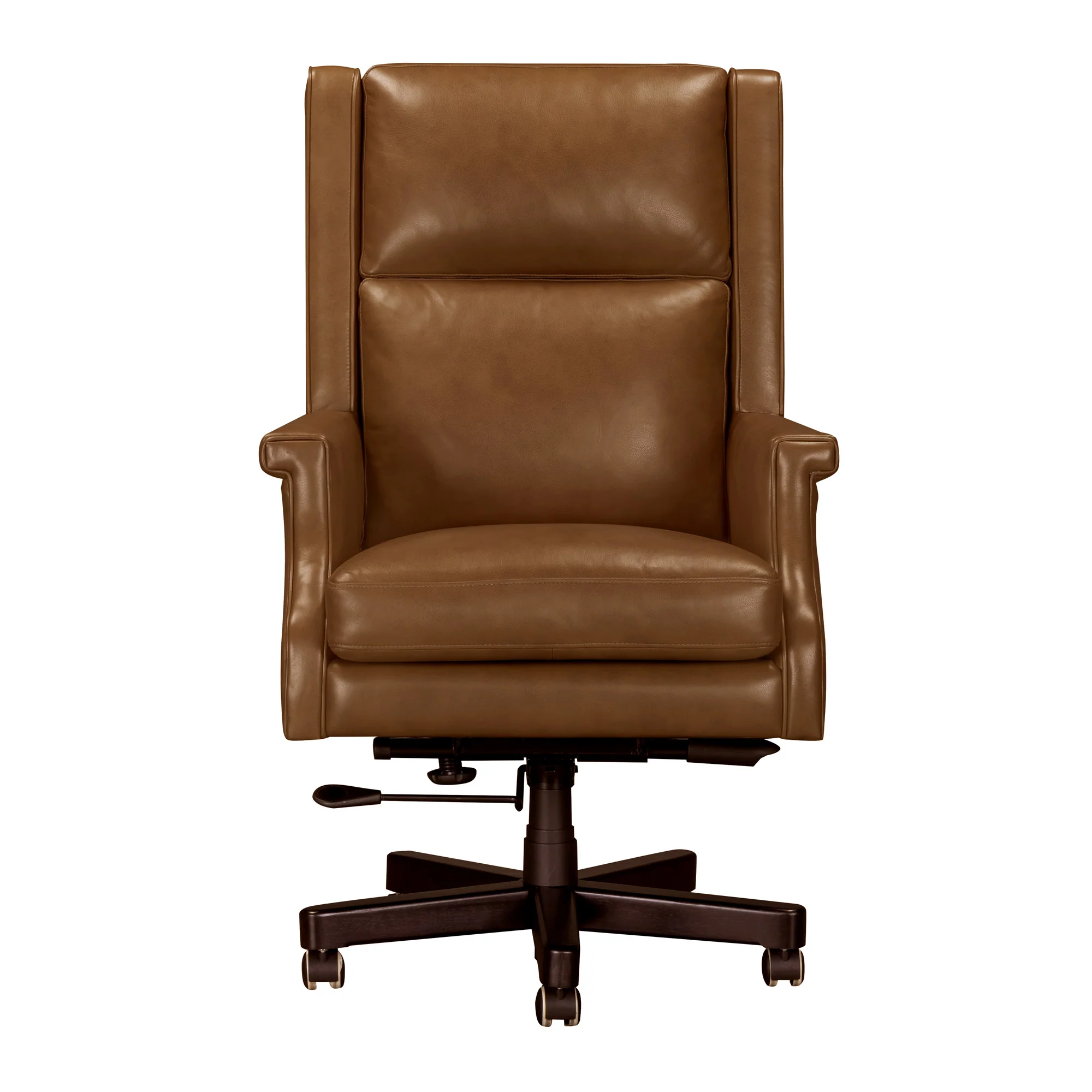 DC-132-RECH - RENAISSANCE CHESTNUT Leather Desk Chair - Image 3