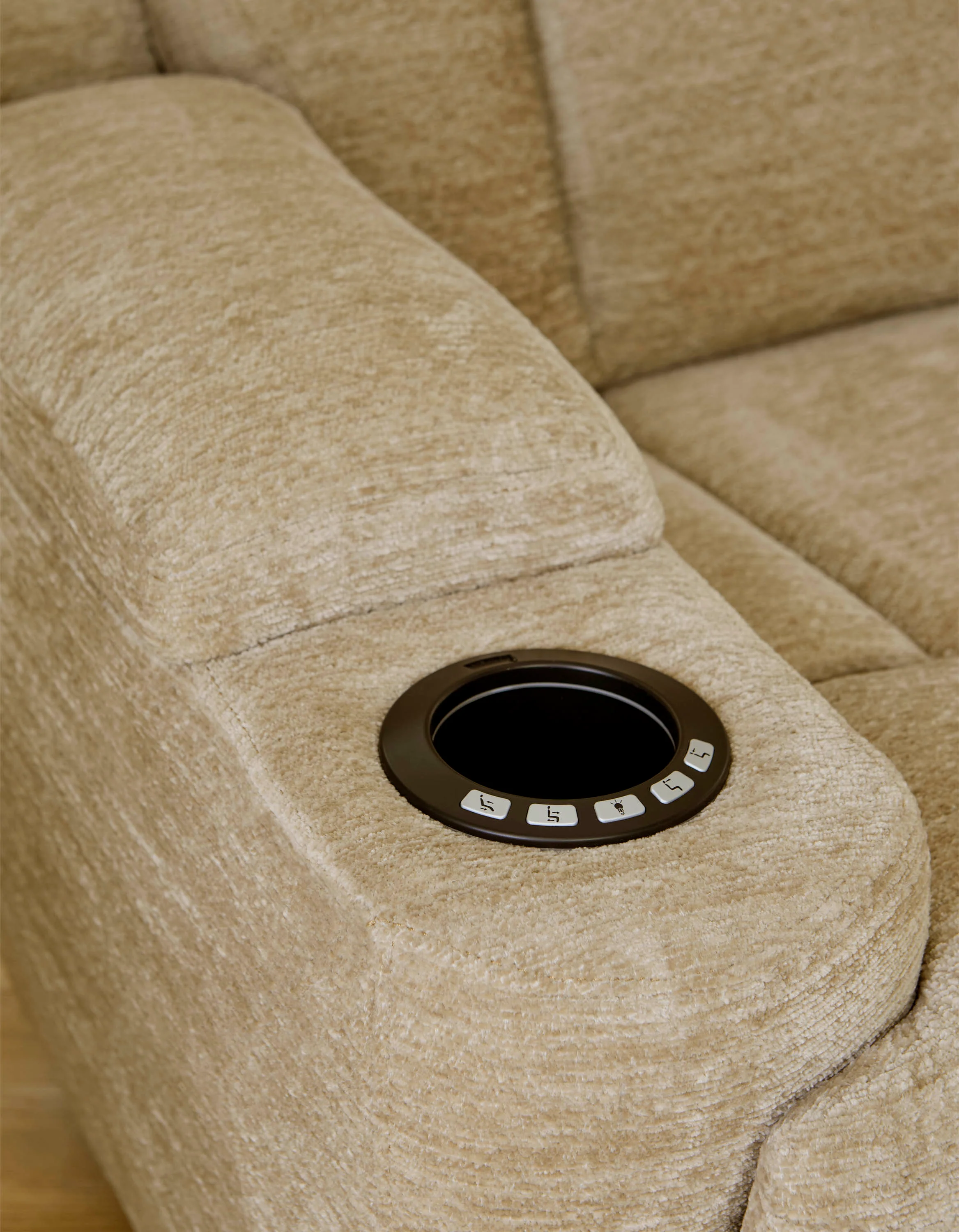 DALTON - LUCKY FAWN Power Loveseat - Image 7